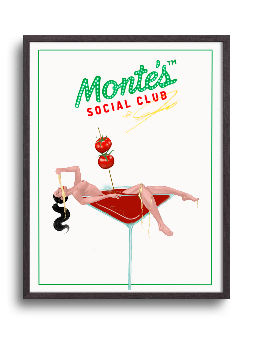 Montes Social Club X Izegbe Ayana PRINT